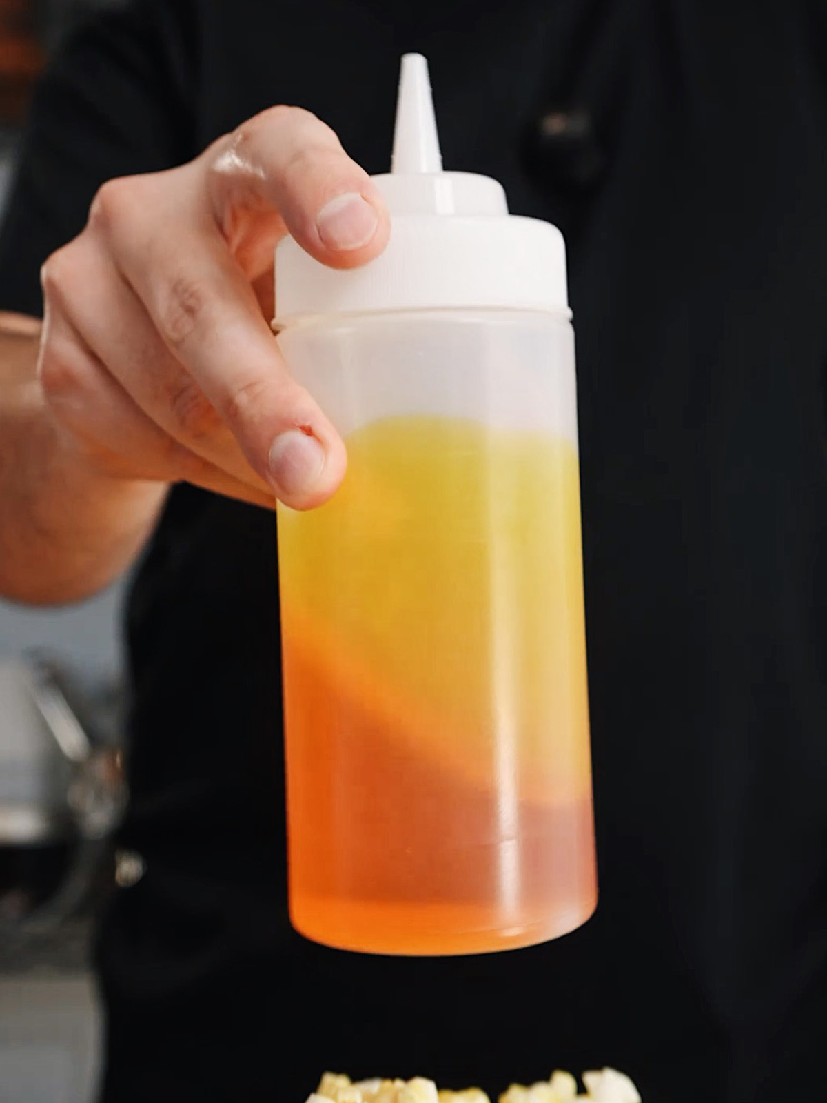 melted butter flavored coconut oil for Movie Theater Popcorn Recipe