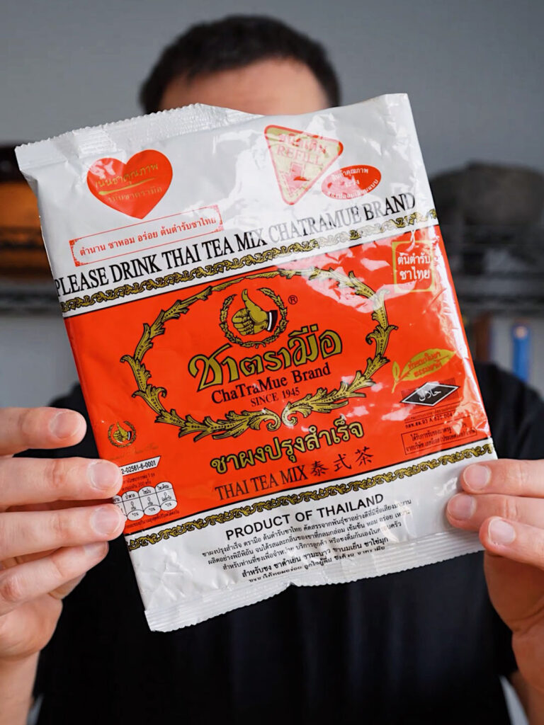 Authentic Thai Tea Boba Leaves